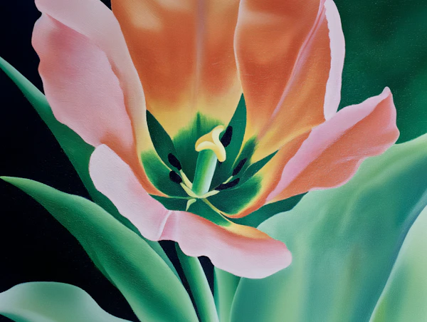 Artistic Flower Portrait