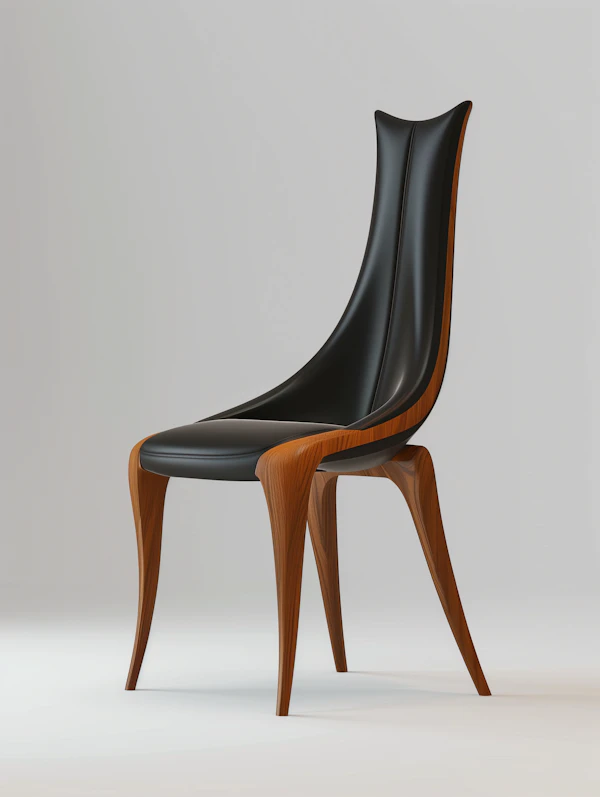 Modern Black Chair
