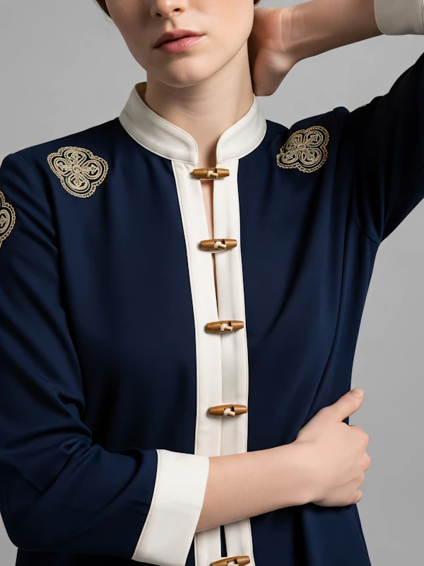 Elegant Navy Attire