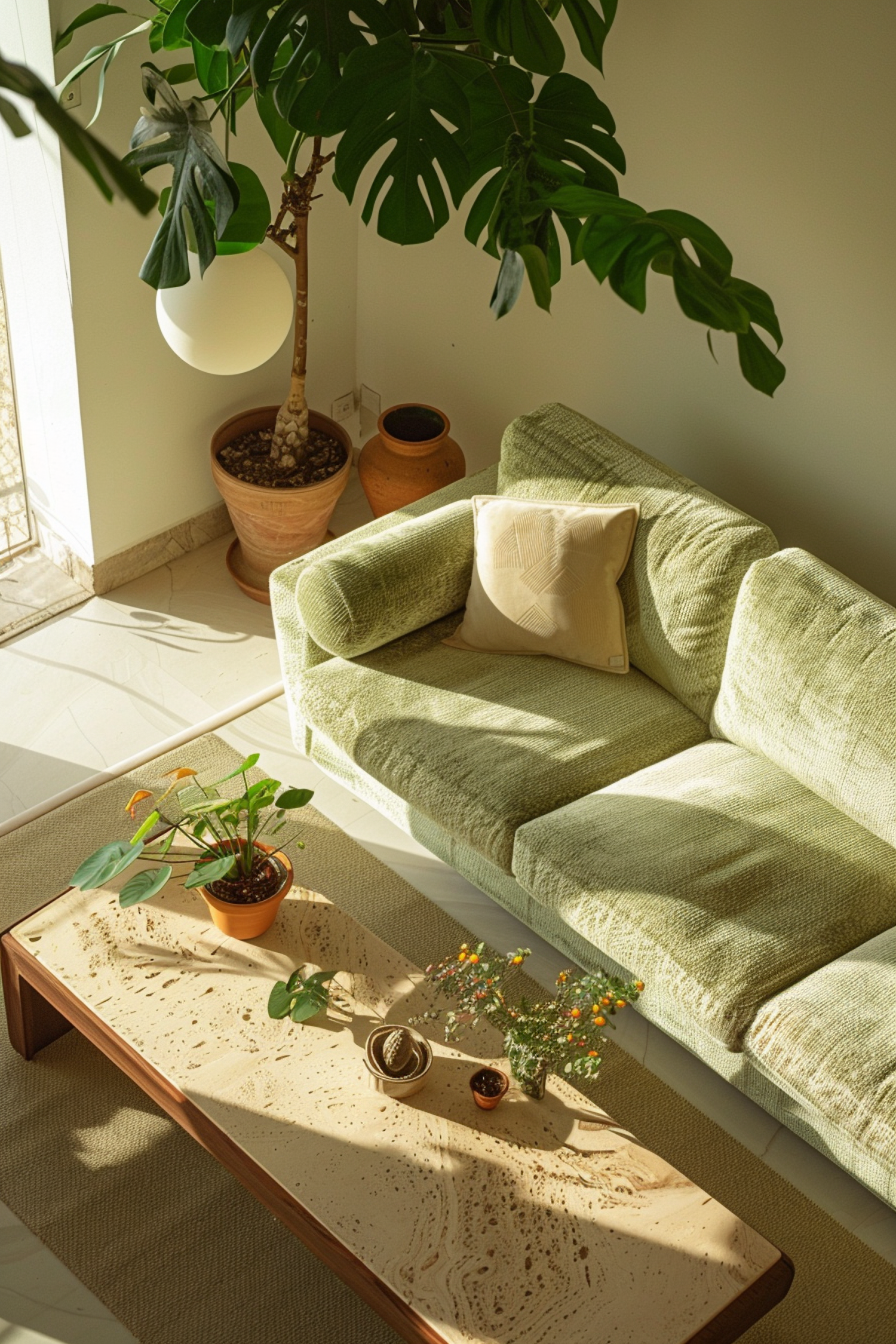 Tranquil Indoor Living Space