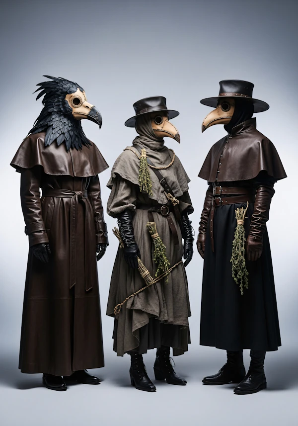 Plague Doctor Trio