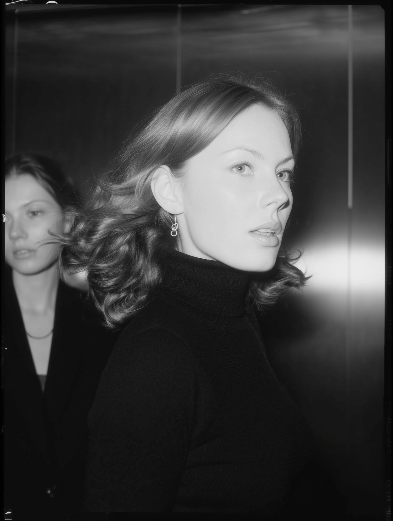 Black-and-White Portrait