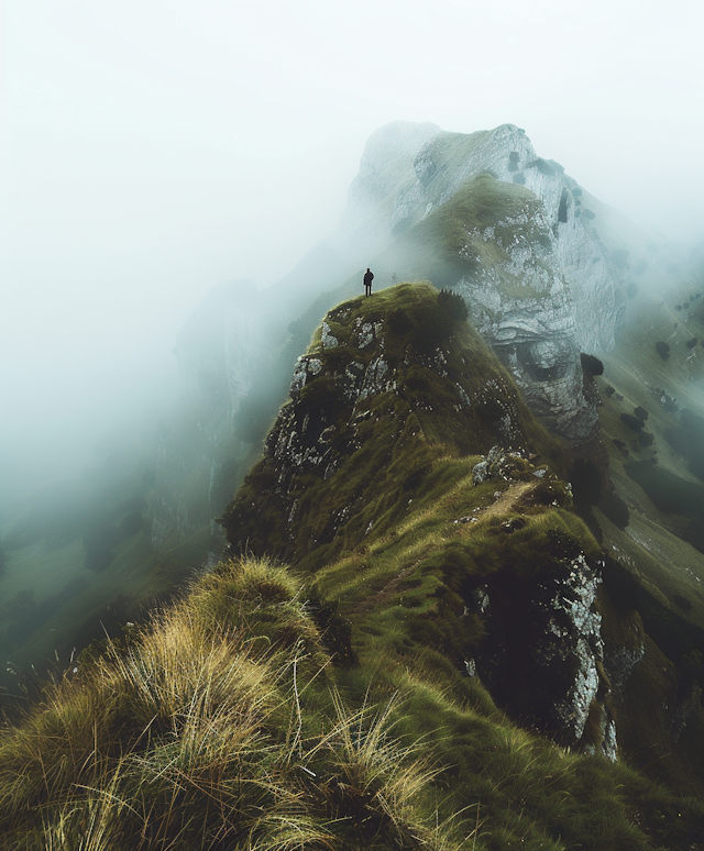 Solitude Amidst the Misty Mountains