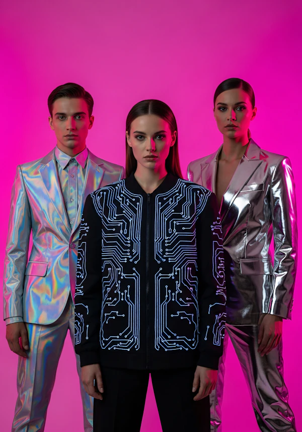 Futuristic Fashion Trio