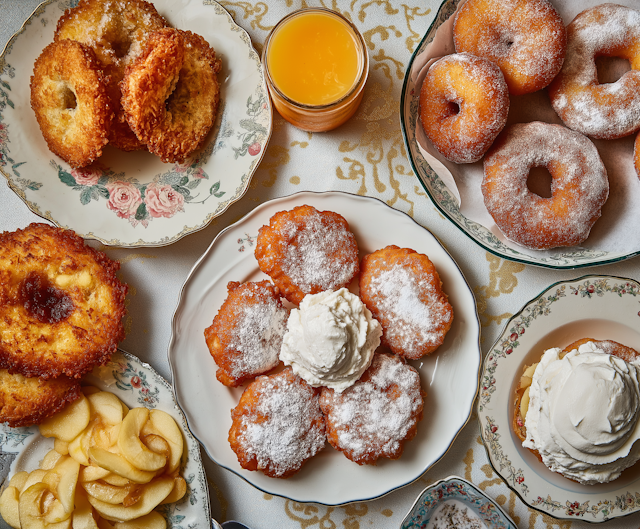 Assorted Pastries and Desserts