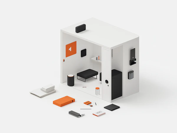 Minimalist Modular Room