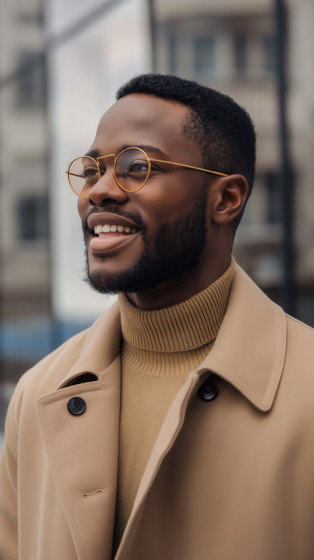 Warm Smile Portrait