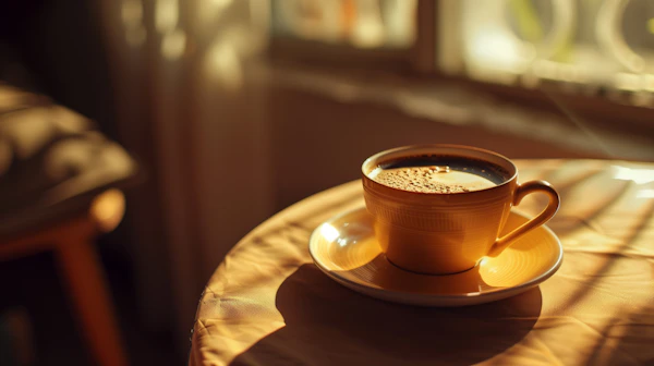 Cozy Coffee Moment