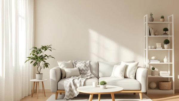 Cozy Minimalist Living Room
