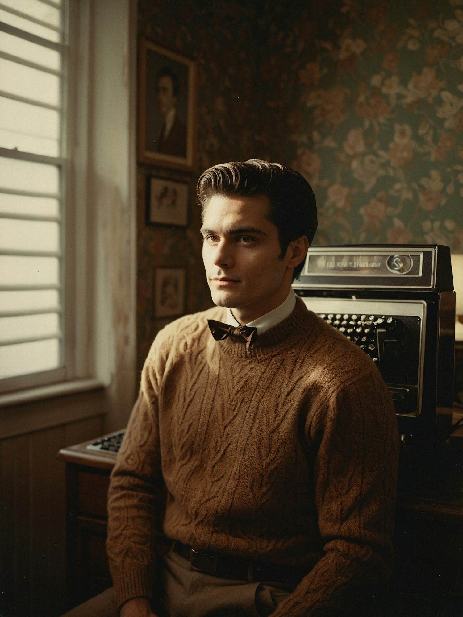 Vintage Portrait of a Young Man