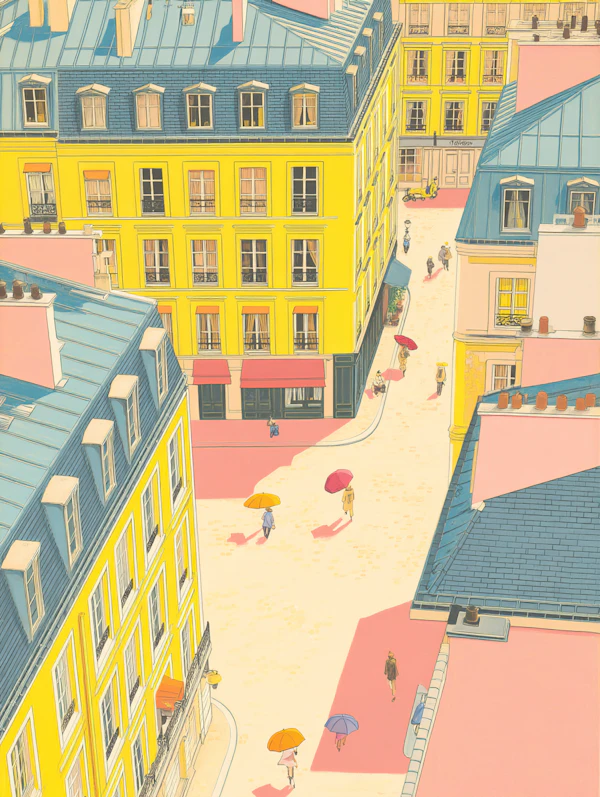 European Cityscape Art