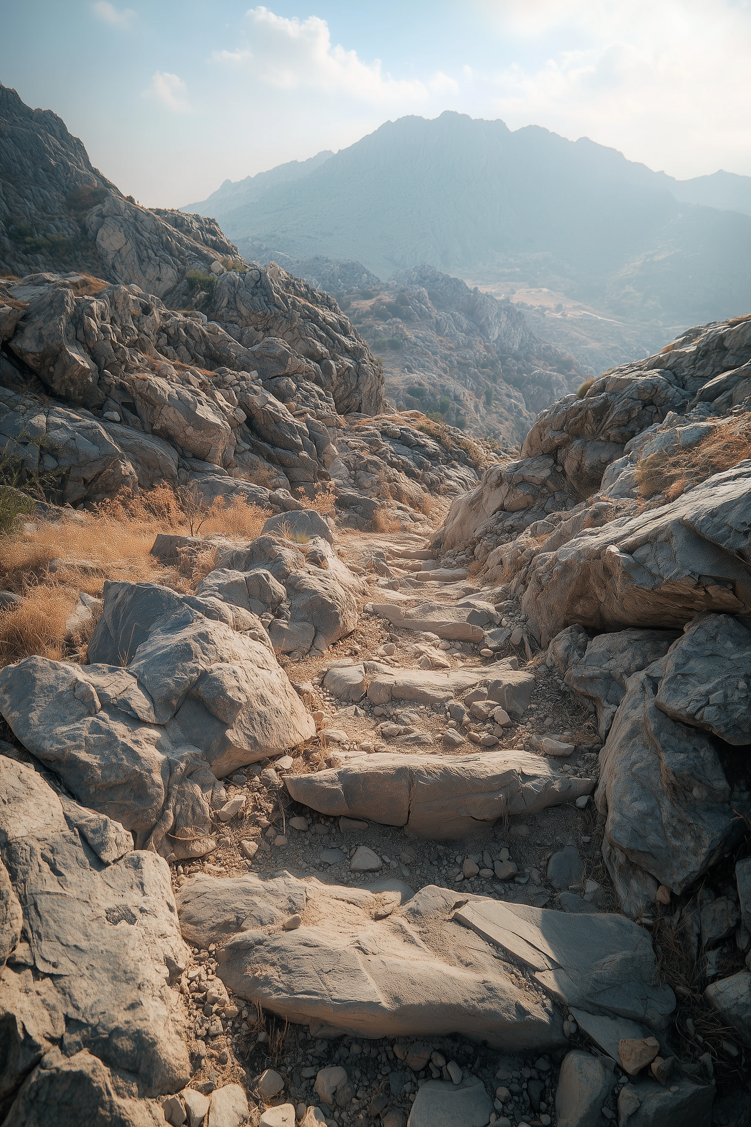 Rugged Mountain Path