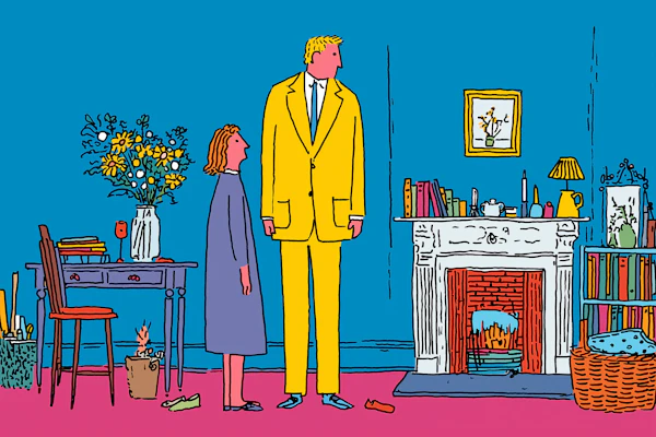 Whimsical Domestic Scene