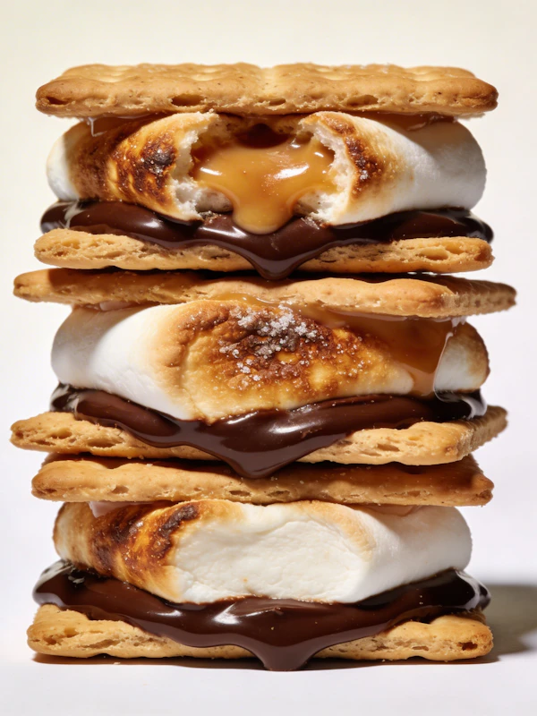 Delicious S'mores Stack