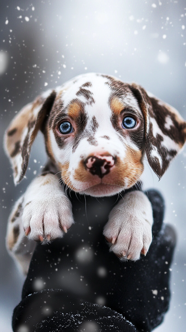 Puppy in Snow