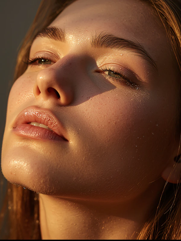 Golden Glow Portrait