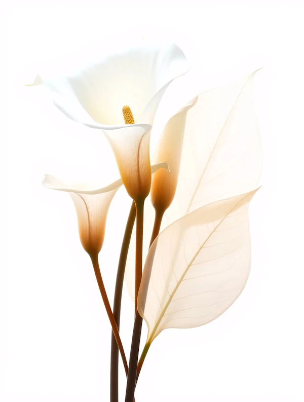 Calla Lilies Elegance