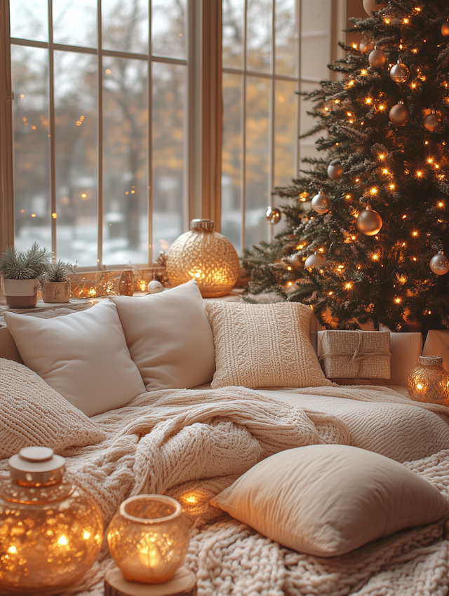 Cozy Christmas Interior