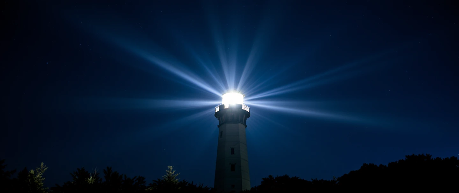 Lighthouse at Night