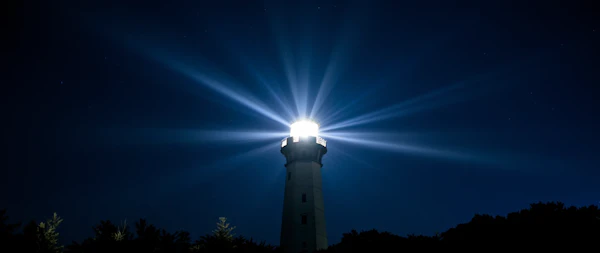 Lighthouse at Night