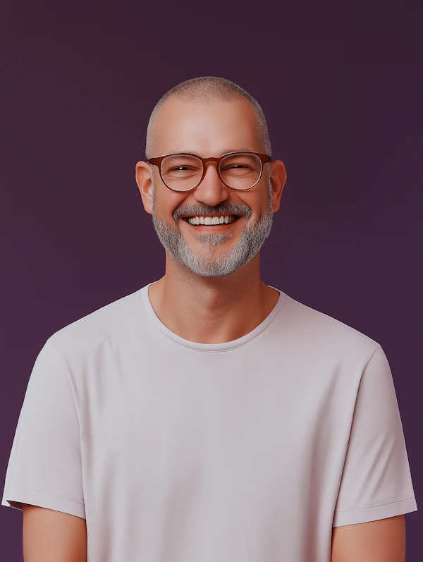 Portrait of a Smiling Man