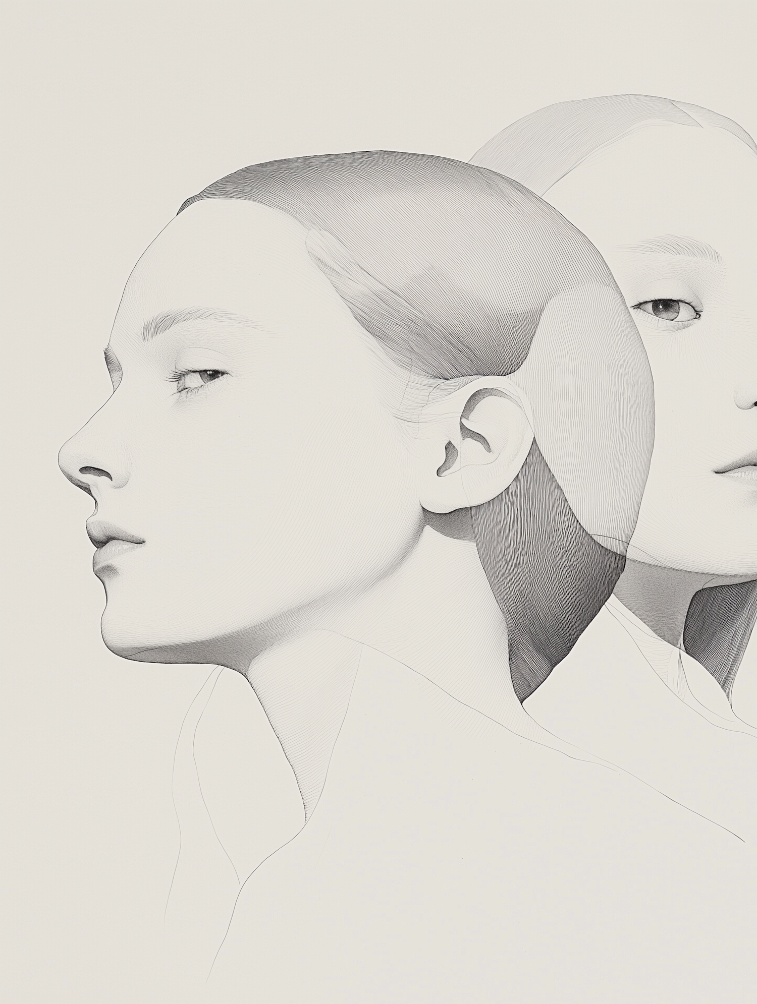 Minimalist Women Art
