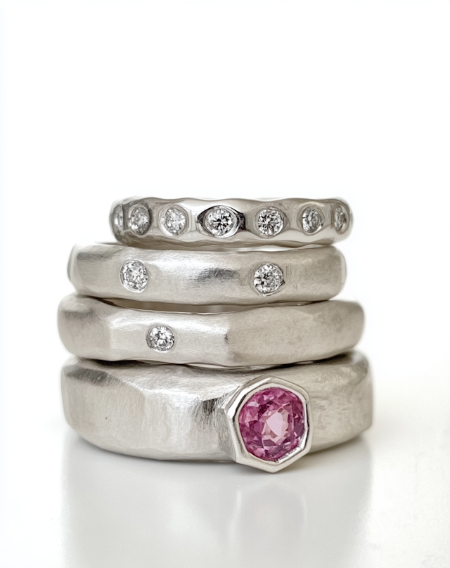 Elegant Silver Rings