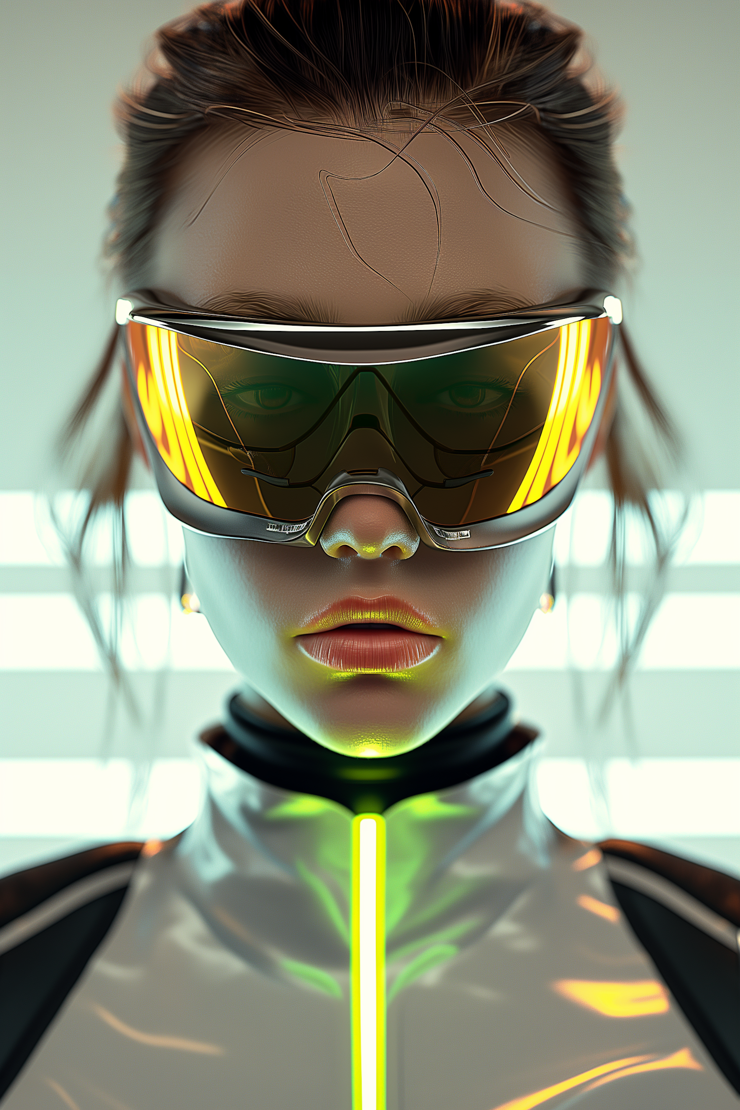 Futuristic Fashion Portrait