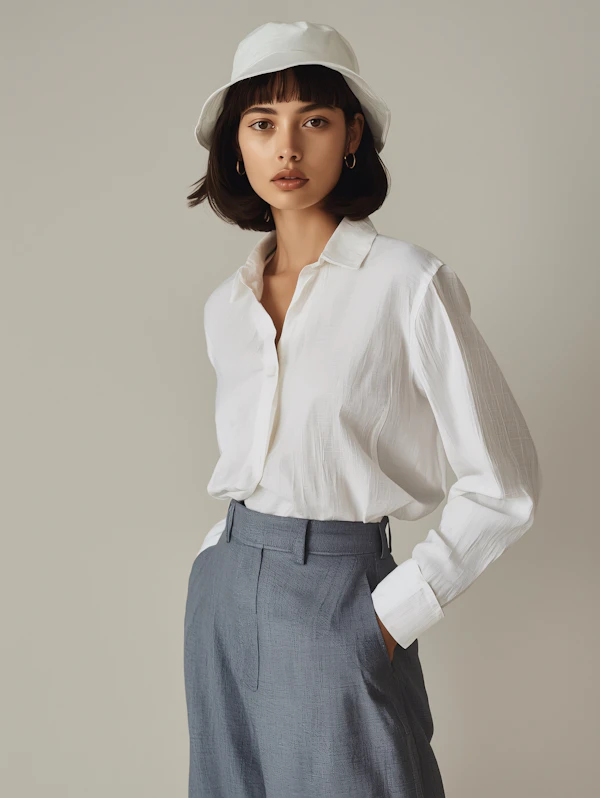 Minimalist Fashion Portrait