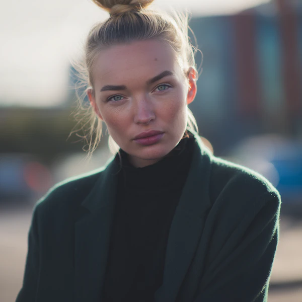 Portrait of Young Woman