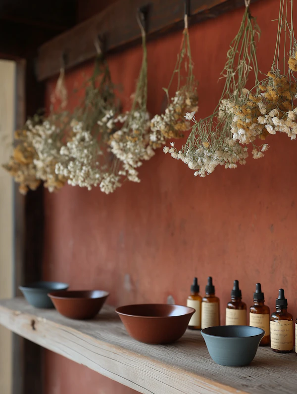Rustic Shelf Display