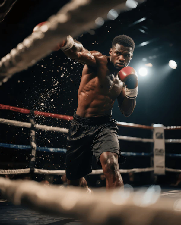 Boxer in Action