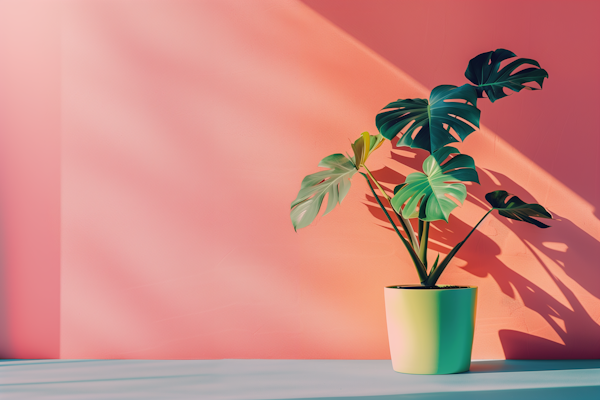 Monstera Plant Modern Aesthetic