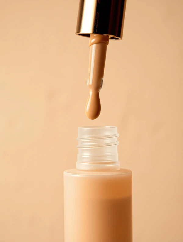 Cosmetic Dropper and Liquid Foundation