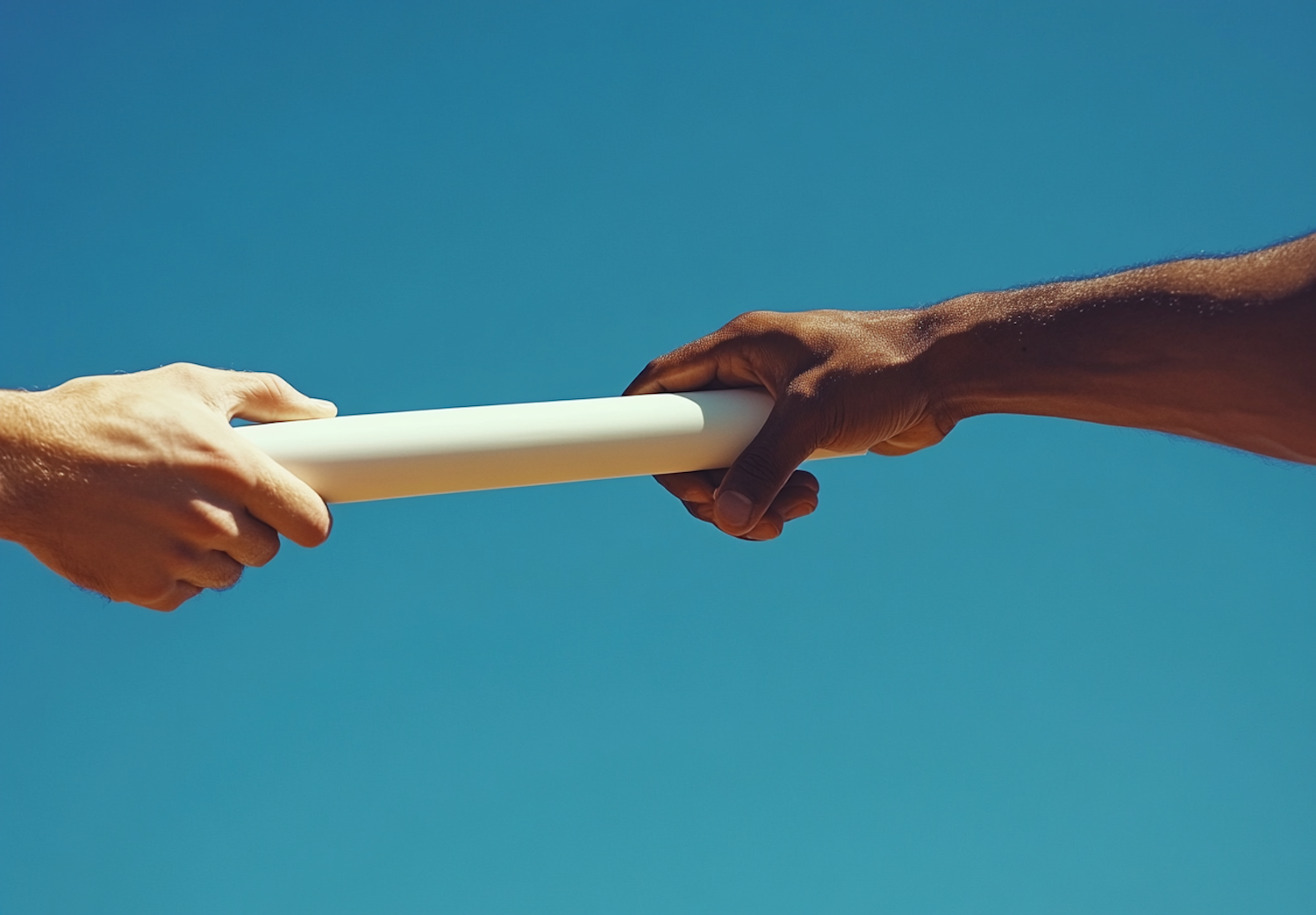 Handoff Under Blue Sky