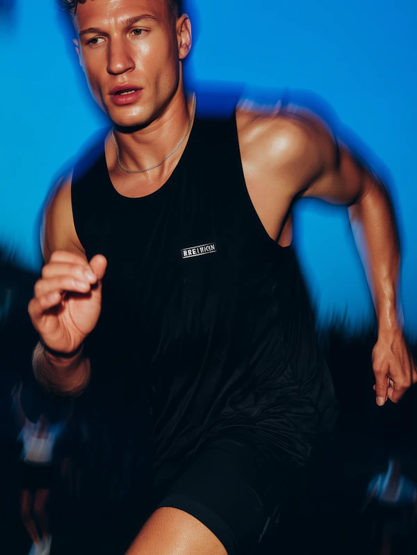 Runner in Motion