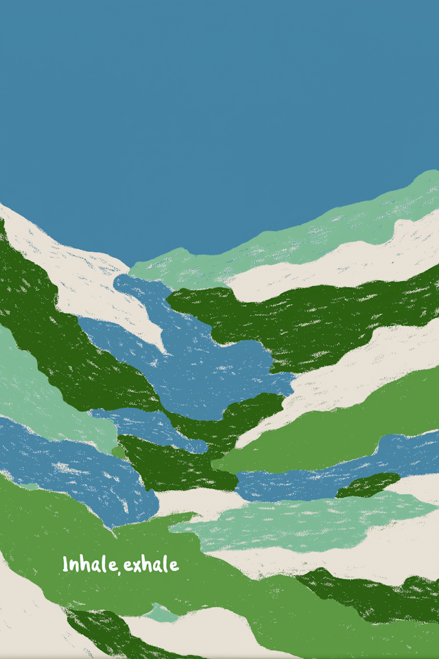 Serene Landscape Art