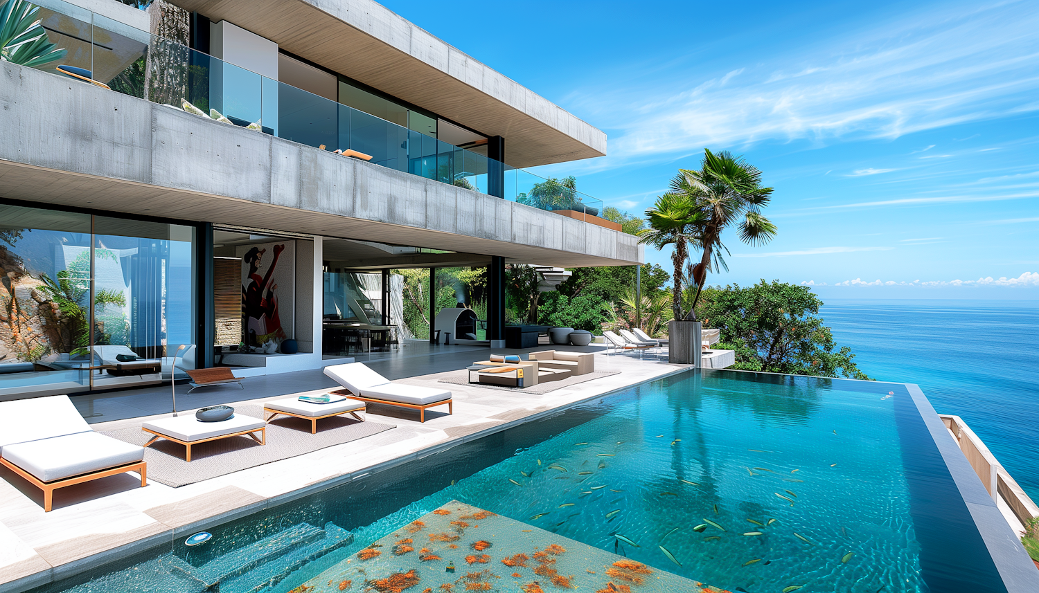 Luxurious Seaside House with Infinity Pool