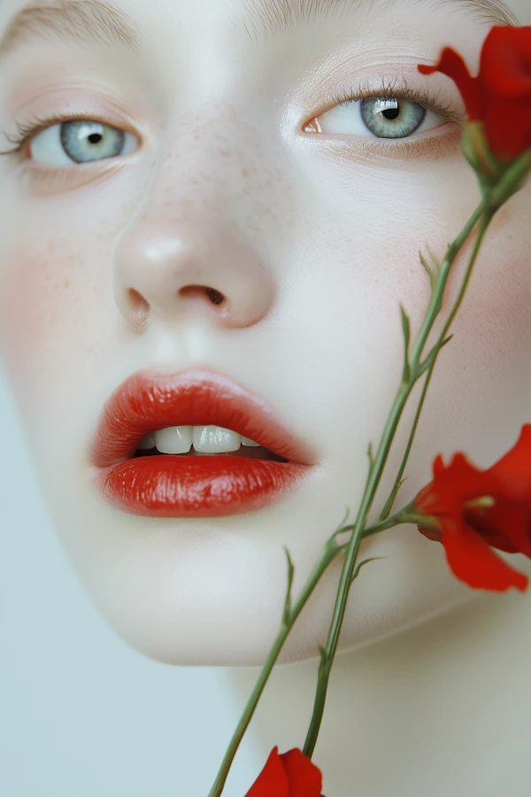 Freckled Beauty Portrait