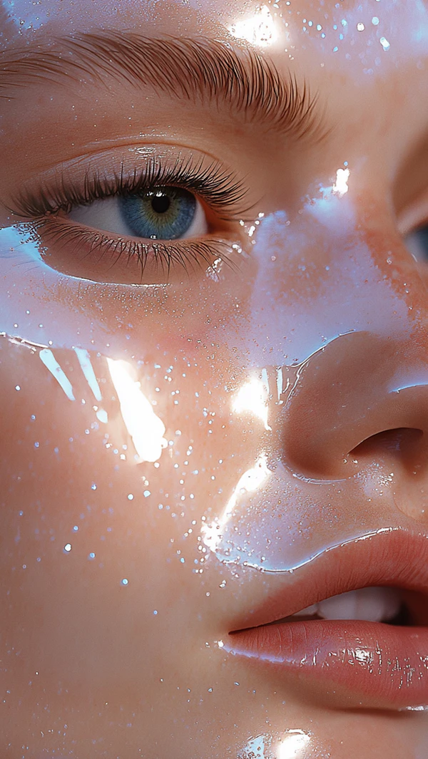 Radiant Face Close-Up