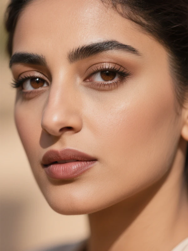 Neutral Portrait Close-Up
