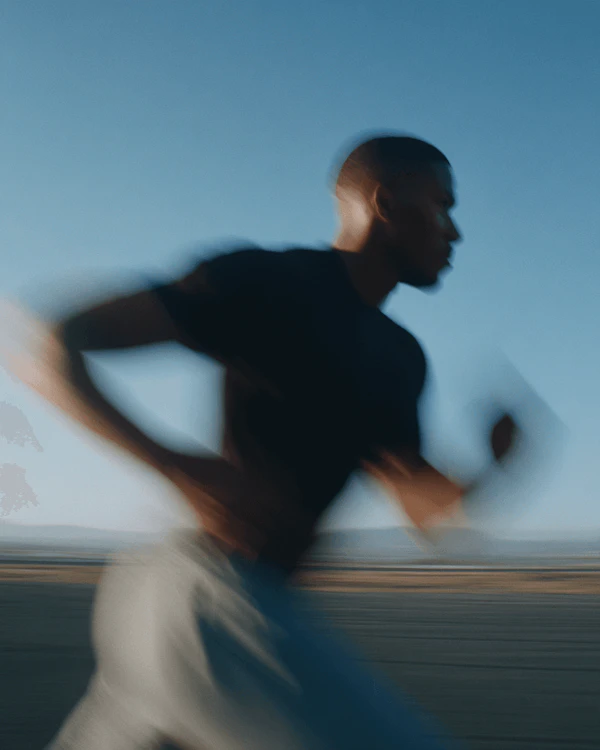 Runner in Motion