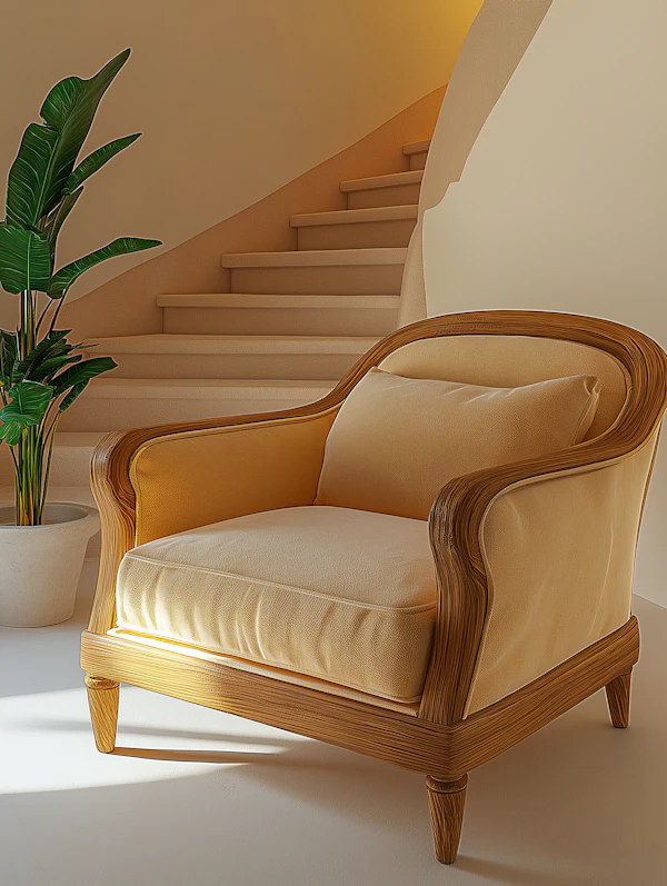 Cozy Armchair Scene