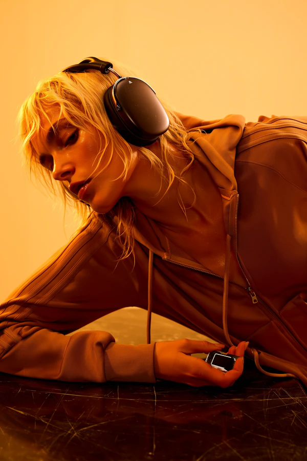 Moody Headphone Portrait
