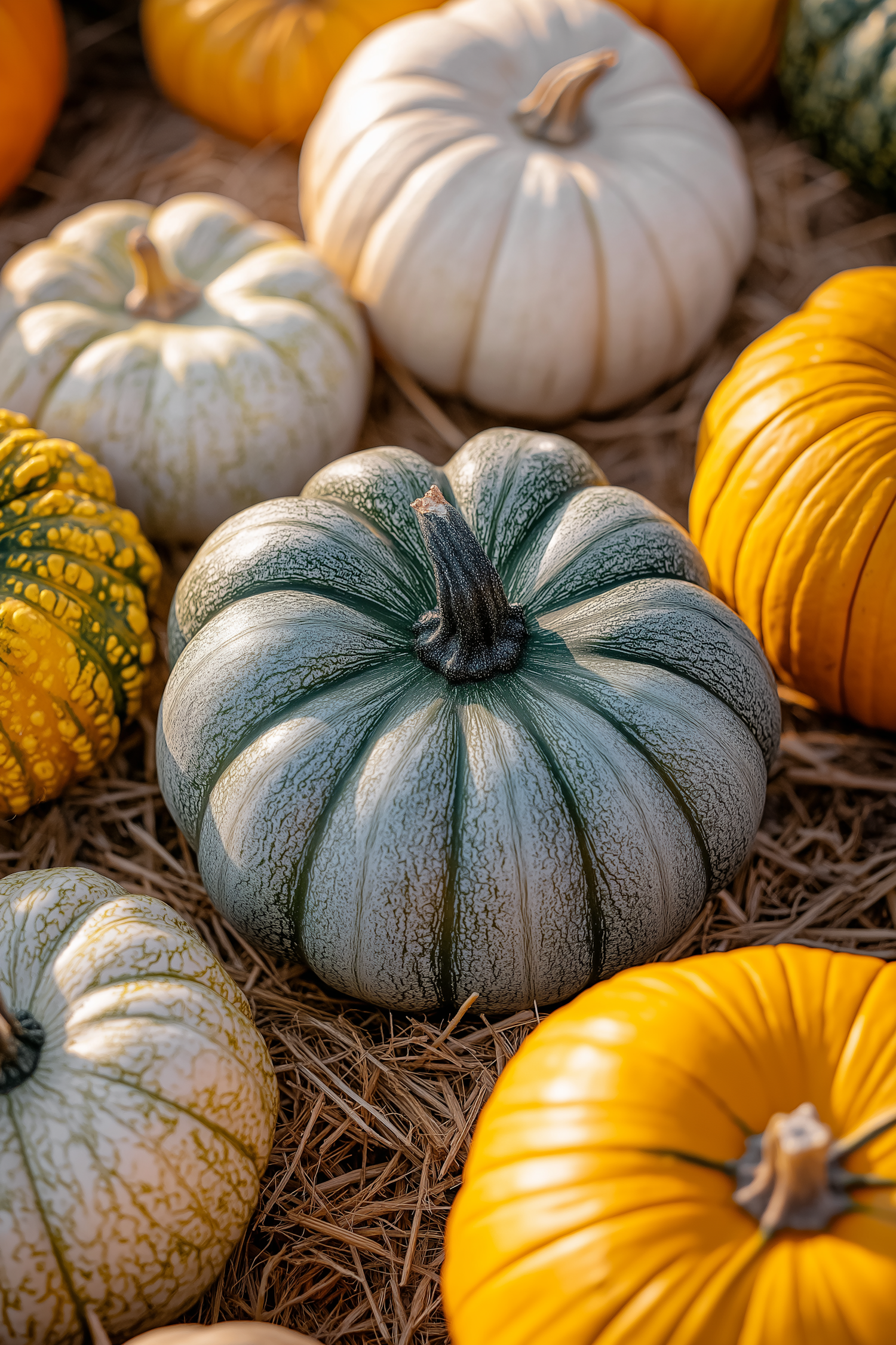 Autumnal Pumpkin Display