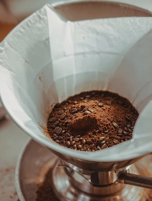 Coffee Brewing Close-Up