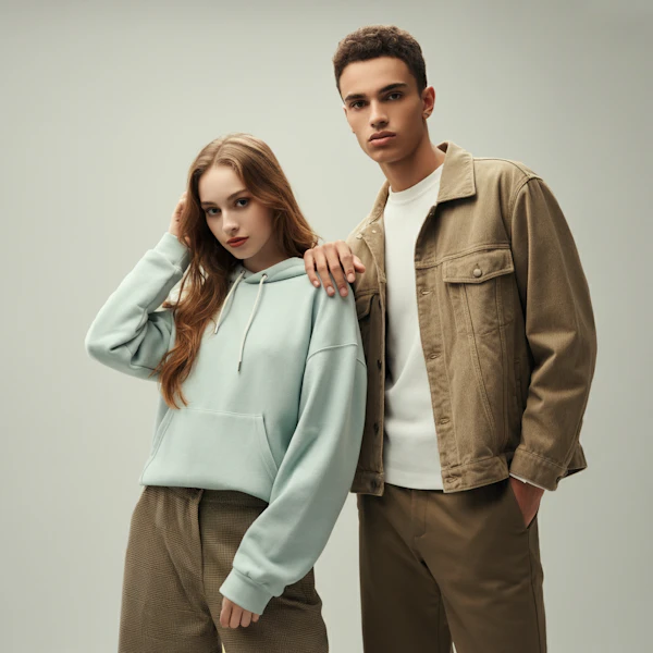 Minimalist Portrait Duo