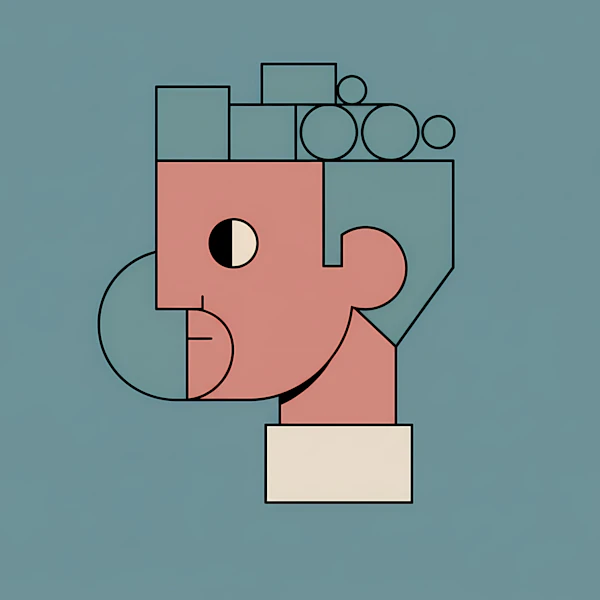 Abstract Human Profile