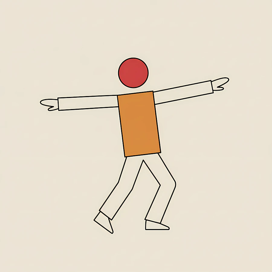 Geometric Human Figure