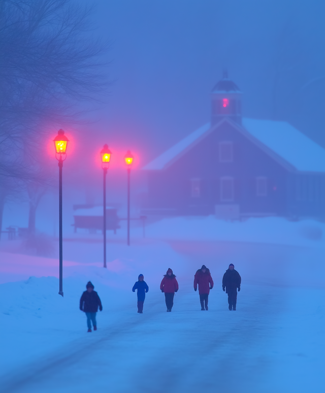 Serene Winter Scene